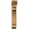 Ekena Millwork Olympic Slat Smooth Bracket w/ Offset Brace, Western Red Cedar, 7 1/2"W x 34"D x 42"H BKT0806X34X42OLY06SWR - alternate 3